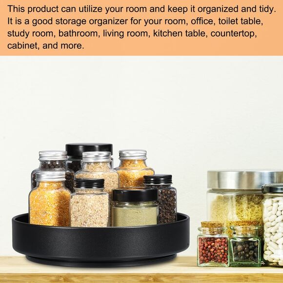 Lazy Susan Turntable Rotating Spice Racks for Cabinet Kitchen Organization - Picture 6 of 6